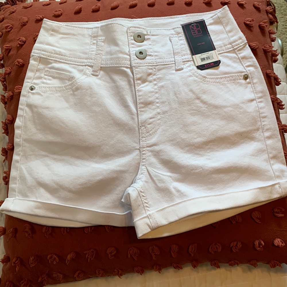 White shorts